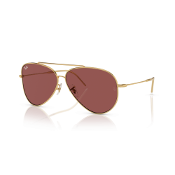 Óculos De Sol Ray-ban Unisex 0rbr0101s Aviator Reverse Arista Dark Vi